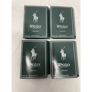 Polo by Ralph Lauren Cologne Samples Set of 4 .04 fl oz each